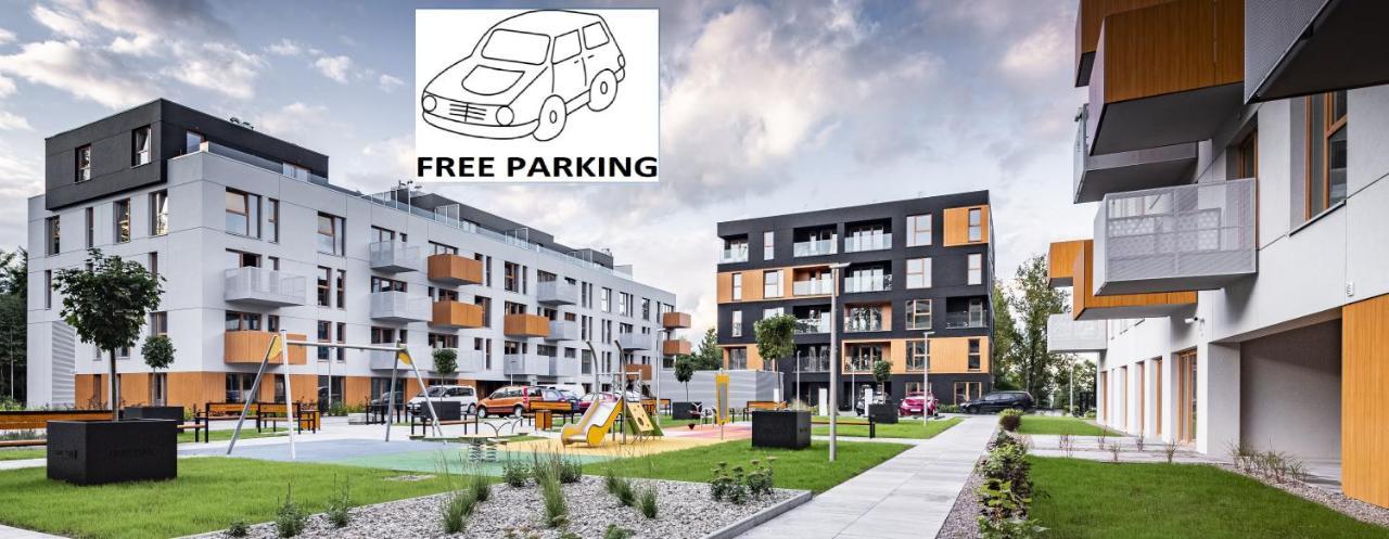 קטוביץ Osiedle Ptasie, New - Lux - Priv Parking מראה חיצוני תמונה